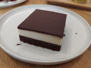 Schokokuchen at Share Sweet and Espresso Bar in Prague