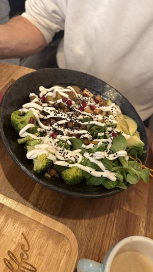 Tofu bowl 💚  at Share Sweet and Espresso Bar in Prague