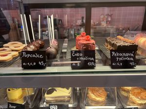 Omg everything vegan  at Share Sweet & Wine Bar in Prague