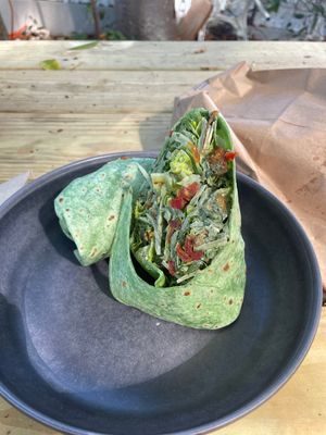 Caesar wrap  at Seaside Eatery in Key Largo