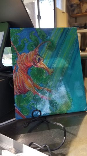 Artwork at Seaside Eatery in Key Largo