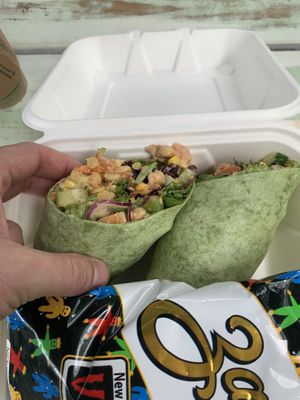 The Cobb!  at Seaside Eatery in Key Largo