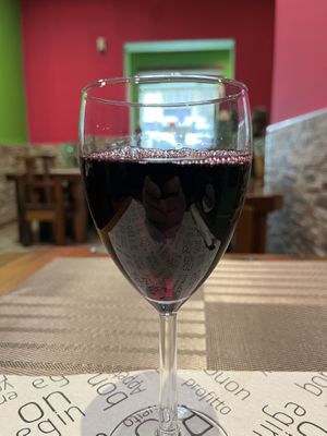 Wine  at Vegan Mount in Barcelona