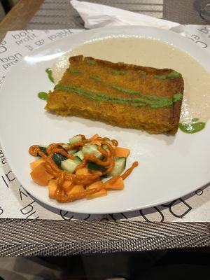 Don’t remember what it’s called  at Vegan Mount in Barcelona