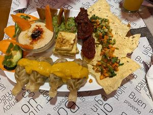 Tapas 13€ at Vegan Mount in Barcelona
