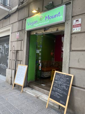   at Vegan Mount in Barcelona