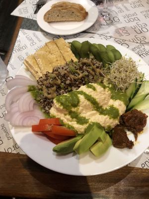 Protein bowl  at Vegan Mount in Barcelona