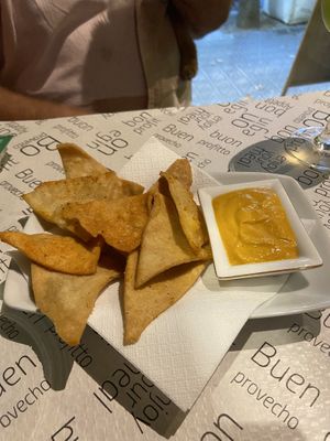 Nachos 🥠  at Vegan Mount in Barcelona