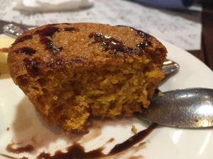 Tarta zanahoria  at Vegan Mount in Barcelona