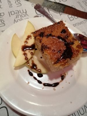 Cake of the day at Vegan Mount in Barcelona