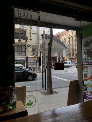 view  at Vegan Mount in Barcelona