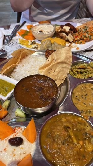 Tapas frias y calientes  at Vegan Mount in Barcelona