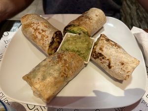 Vegan seitan burritos! 10/10  at Vegan Mount in Barcelona