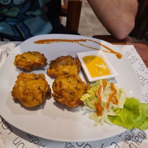 Pakora at Vegan Mount in Barcelona