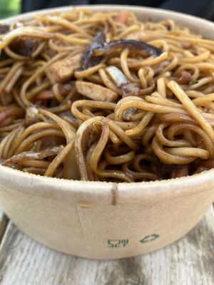 Wok  at Vegan Mount in Barcelona