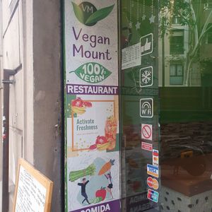  at Vegan Mount in Barcelona