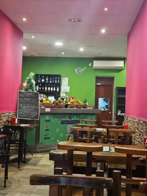 Inside at Vegan Mount in Barcelona