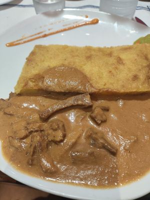 Seitan at Vegan Mount in Barcelona