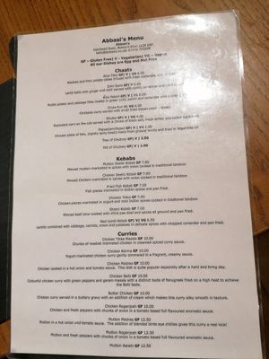  at Abbasi's in Conwy