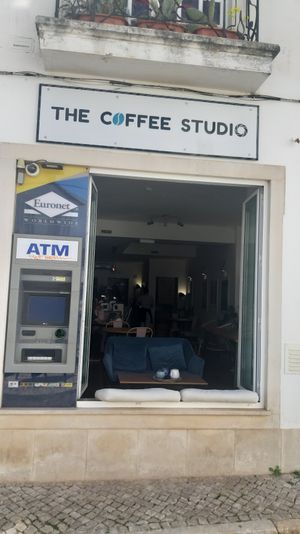 Outside at The Coffee Studio in Lagos