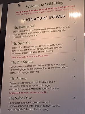  at Wild Thing in Portland