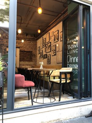 Interior  at Ezim Cafe in Frankfurt