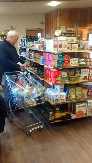 Shop at Pillars of Hercules Organic Farm Shop and Cafe in Falkland