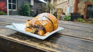 🥐 croissant at Goodness Coffee Co in Aldinga