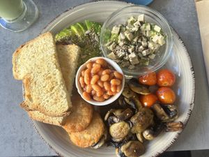 Veggie Brunch in vegan version  at Brunch Club in Funchal