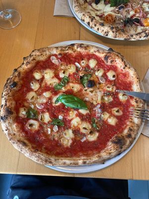 marinara with vegan cheese   at Pizzeria Lume in Funchal