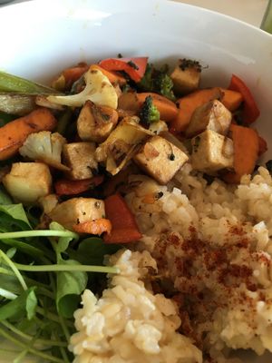 Special Chi Bowl Today at Silence-Heart-Nest Vegetarian Restaurant in Seattle