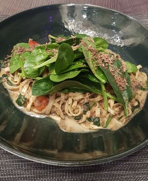 Truffles pasta at The Lobby in Bremen