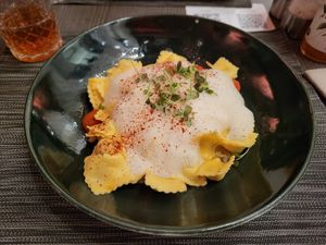 Ravioli at The Lobby in Bremen