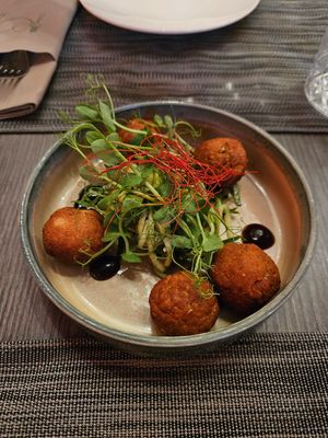 Tofu balls at The Lobby in Bremen