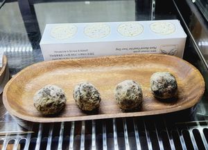 natto balls  #Veganuary at Vegan Pet Food - 비견 in Seoul