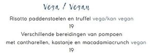 vegan options at De Koffiepot in Midsland