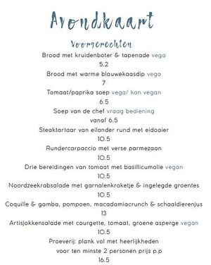 vegan options at De Koffiepot in Midsland
