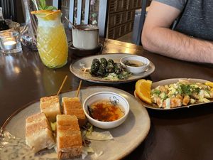 Verschiedene Vorspeisen  at Vegang - P-Berg in Berlin