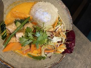 Tofu curry at Vegang - P-Berg in Berlin