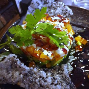 Avocado Tartar at Vegang - P-Berg in Berlin