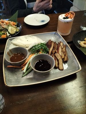 Ugly duck starter (everything is vegan) at Vegang - P-Berg in Berlin