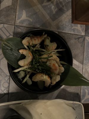 Keep it shrimple.  at Vegang - P-Berg in Berlin