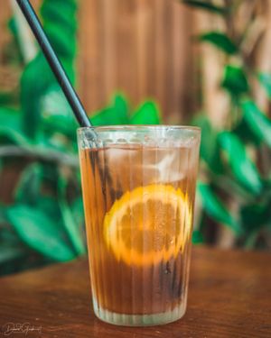 Homemade Iced Tea at Mutts Café & Restaurant in Exmouth