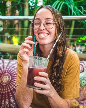 Homemade Iced Tea at Mutts Café & Restaurant in Exmouth