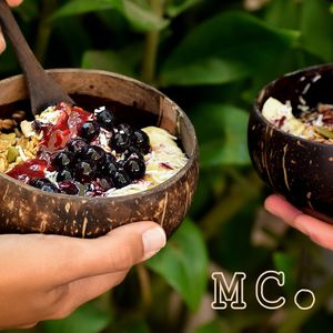 Açai with your choice of toppings at Mutts Café & Restaurant in Exmouth