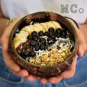 Açai with your choice of toppings at Mutts Café & Restaurant in Exmouth