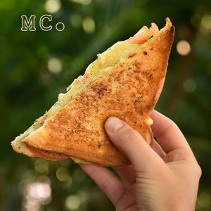 Toasties (VGO) at Mutts Café & Restaurant in Exmouth