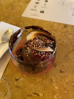 Chocolate mocha gelato   at Greenr Cafe in New Delhi