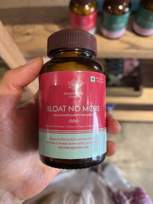 They also sell supplements which seemed to be of good quality   at Greenr Cafe in New Delhi