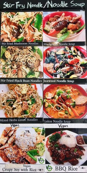 Freshly Cook to Order Menu at HeartFood in Hobart